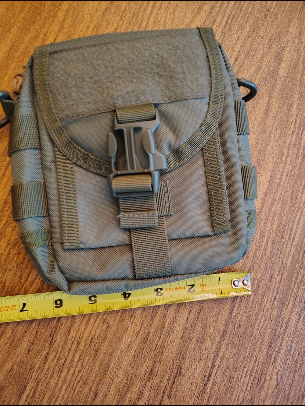 Tactical MOLLE Utility Pouch - Olive Green